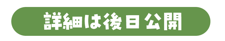 詳細は近日公開