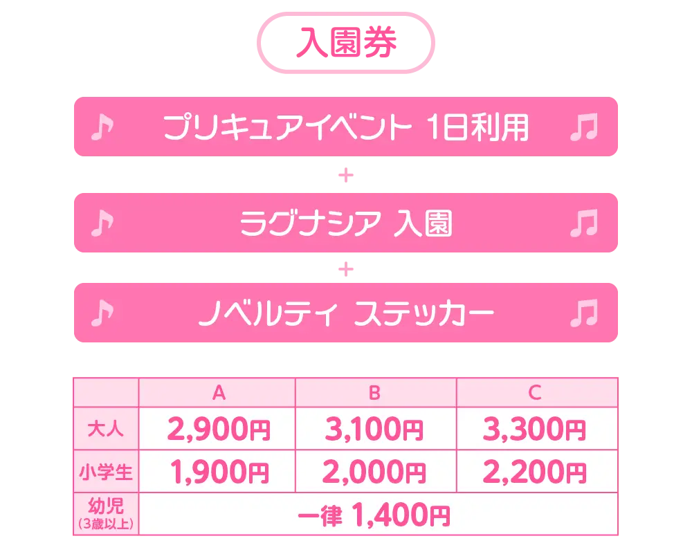 入園券