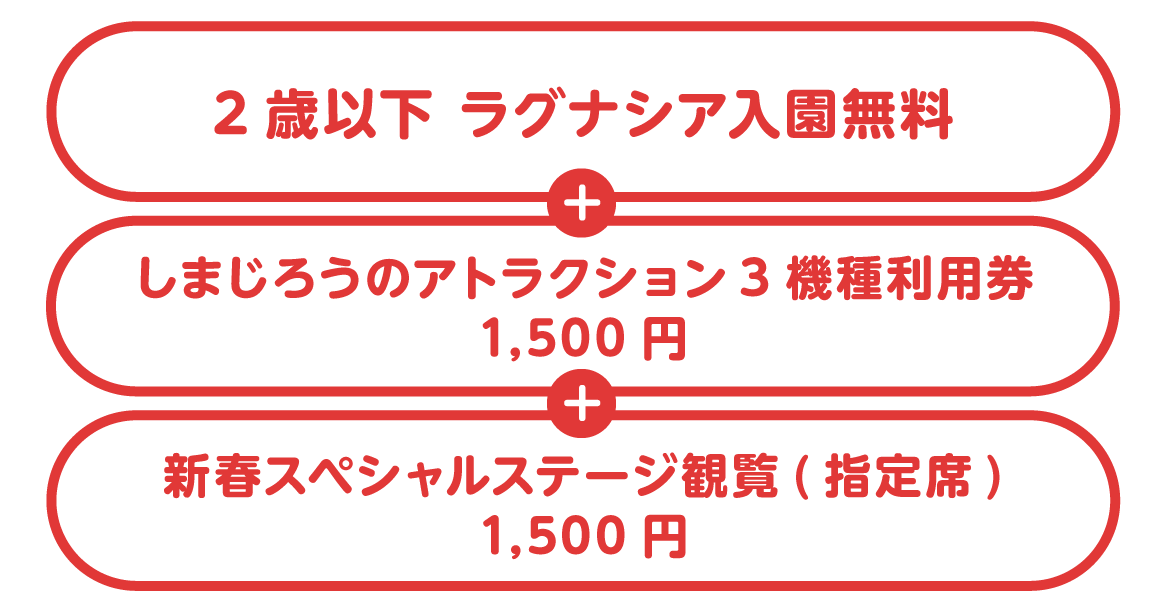 2歳以下料金