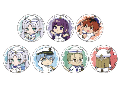 トレーディンググリッター缶バッチ