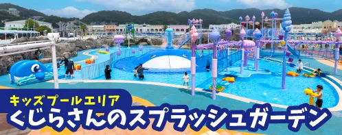 くじらさんのスプラッシュガーデン