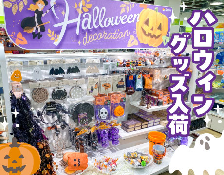 ハロウィングッズ入荷