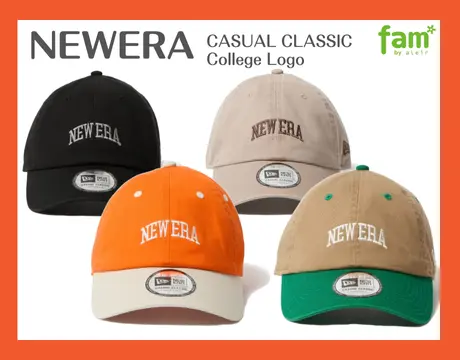 【NEWERA】CASUAL CLASSIC College Logo入荷！